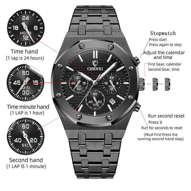 Fashion Business Mens Watches