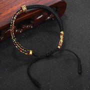 Tibetan Buddhist Six-character Mantra Beads Rope Bracelets