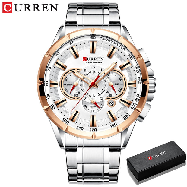 Curran Men‘s Luxury Quartz Wrist Watch