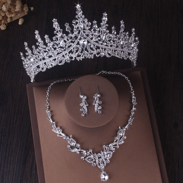 Baroque Crystal Bridal Jewelry Sets