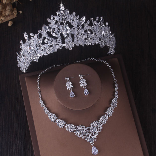 Baroque Crystal Bridal Jewelry Sets